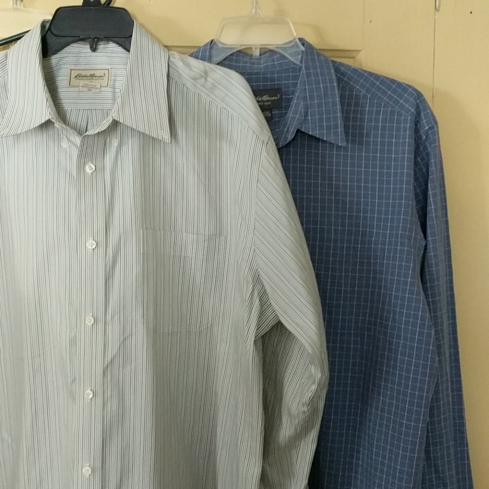 Eddie Bauer men's button up dress shirts